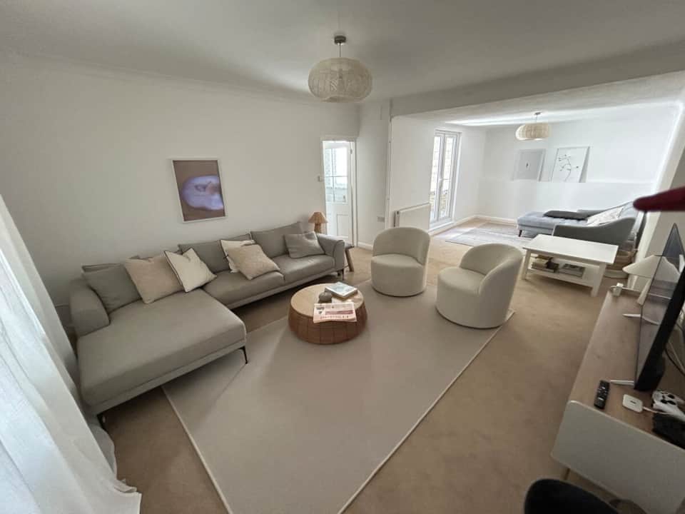 Comfortable living room at The Coach House in Brighton